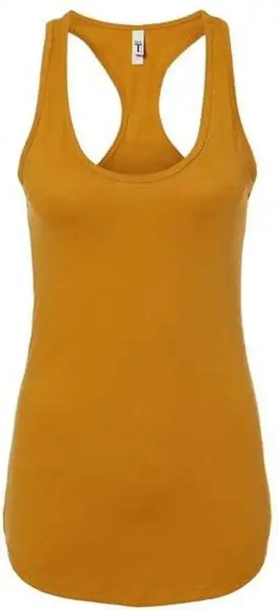 Next Level 1533 Women’s Ideal Racerback Tank - Antique Gold