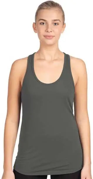 Next Level 1533 Women’s Ideal Racerback Tank - Dark Gray