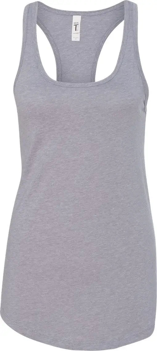 Next Level 1533 Women’s Ideal Racerback Tank - Heather Gray