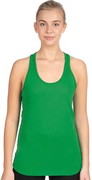 Next Level 1533 Women’s Ideal Racerback Tank - Kelly Green