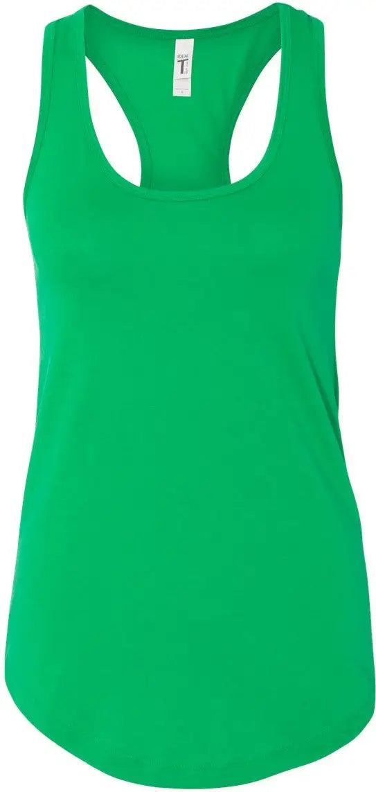 Next Level 1533 Women’s Ideal Racerback Tank - Kelly Green - Ladies Xs