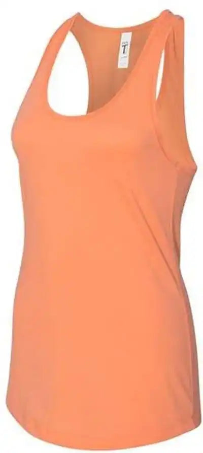 Next Level 1533 Women’s Ideal Racerback Tank Light Orange