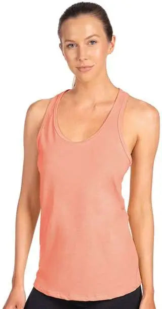 Next Level 1533 Women’s Ideal Racerback Tank - Light Orange