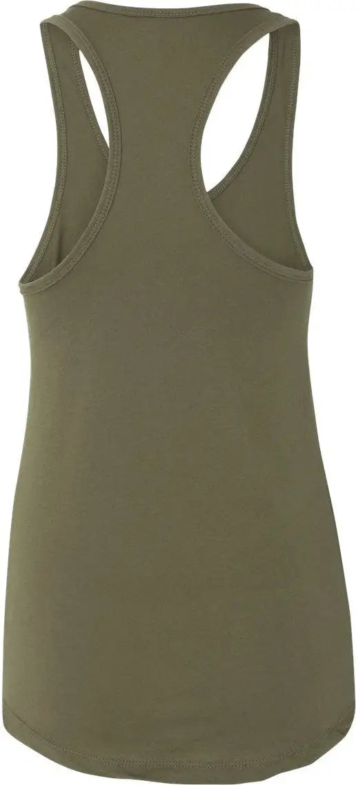Next Level 1533 Women’s Ideal Racerback Tank - Military Green