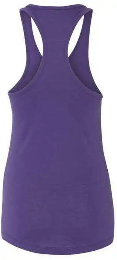 Next Level 1533 Women’s Ideal Racerback Tank Purple Rush