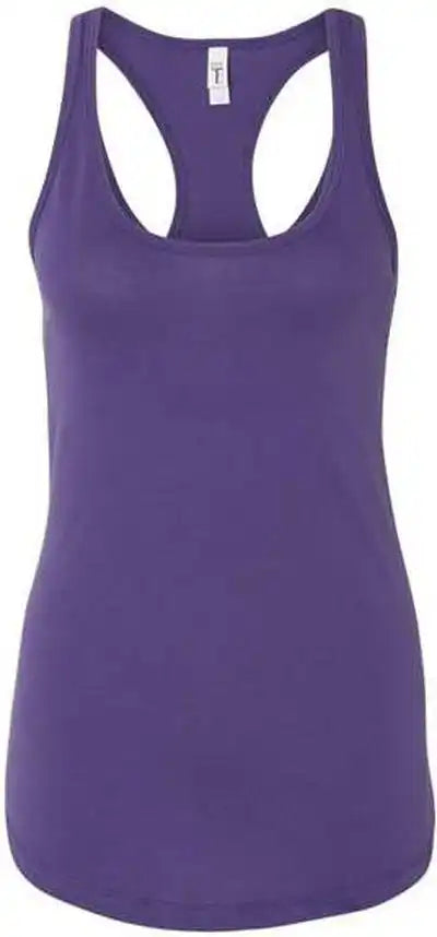 Next Level 1533 Women’s Ideal Racerback Tank Purple Rush