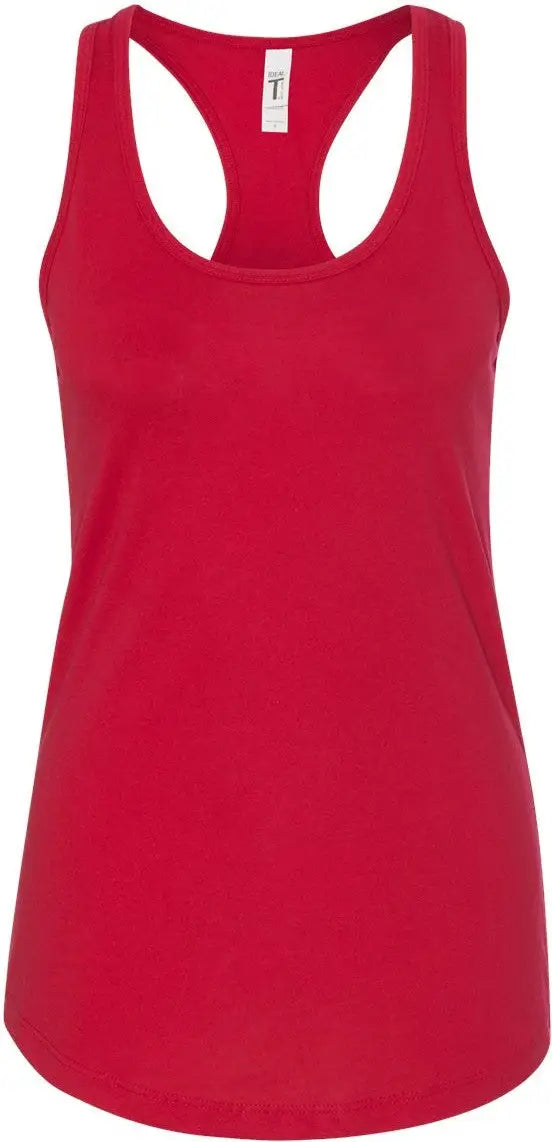 Next Level 1533 Women’s Ideal Racerback Tank - Red