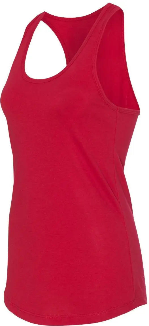 Next Level 1533 Women’s Ideal Racerback Tank - Red - Ladies Xs