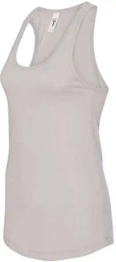 Next Level 1533 Women’s Ideal Racerback Tank Silver