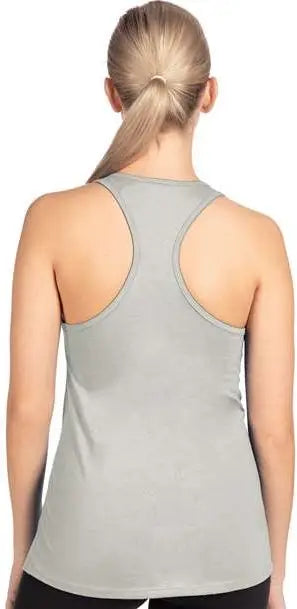 Next Level 1533 Women’s Ideal Racerback Tank - Silver