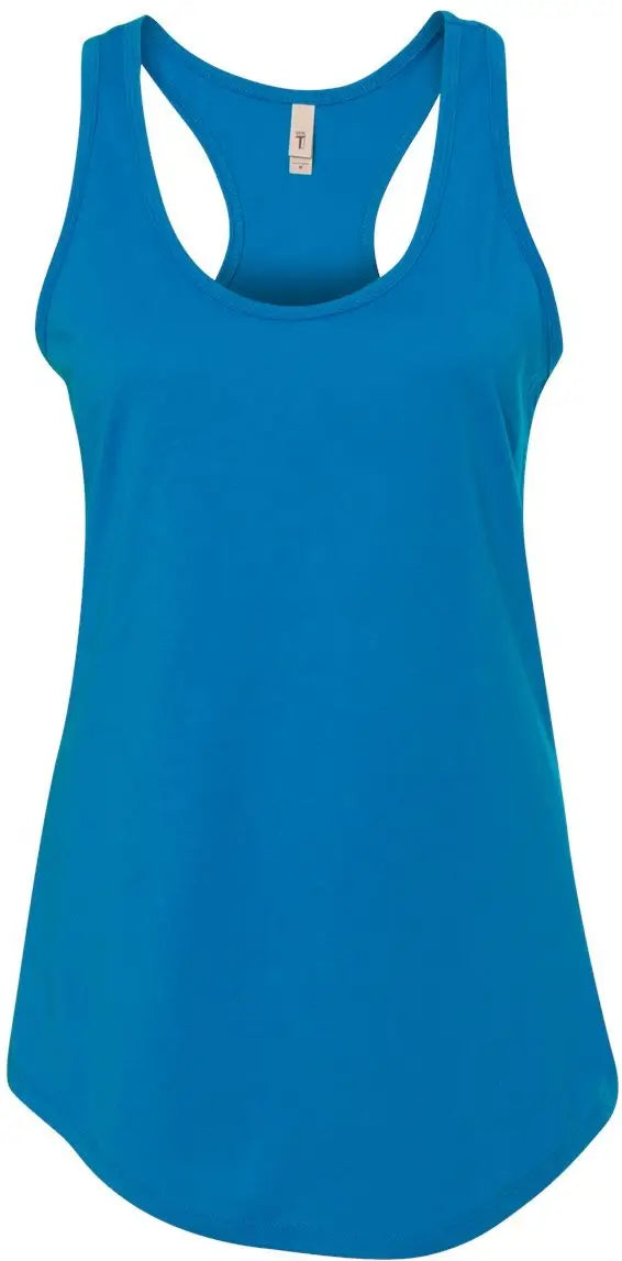 Next Level 1533 Women’s Ideal Racerback Tank - Turquoise