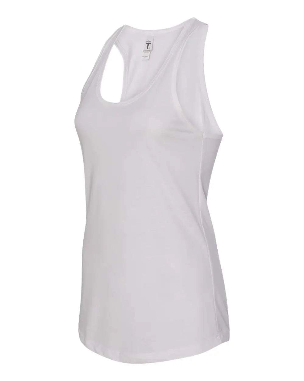 Next Level 1533 Women’s Ideal Racerback Tank - White - Ladies Xs