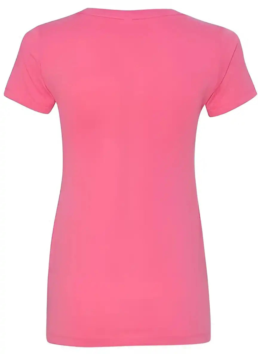 Next Level 1540 Women’s Ideal v - Hot Pink