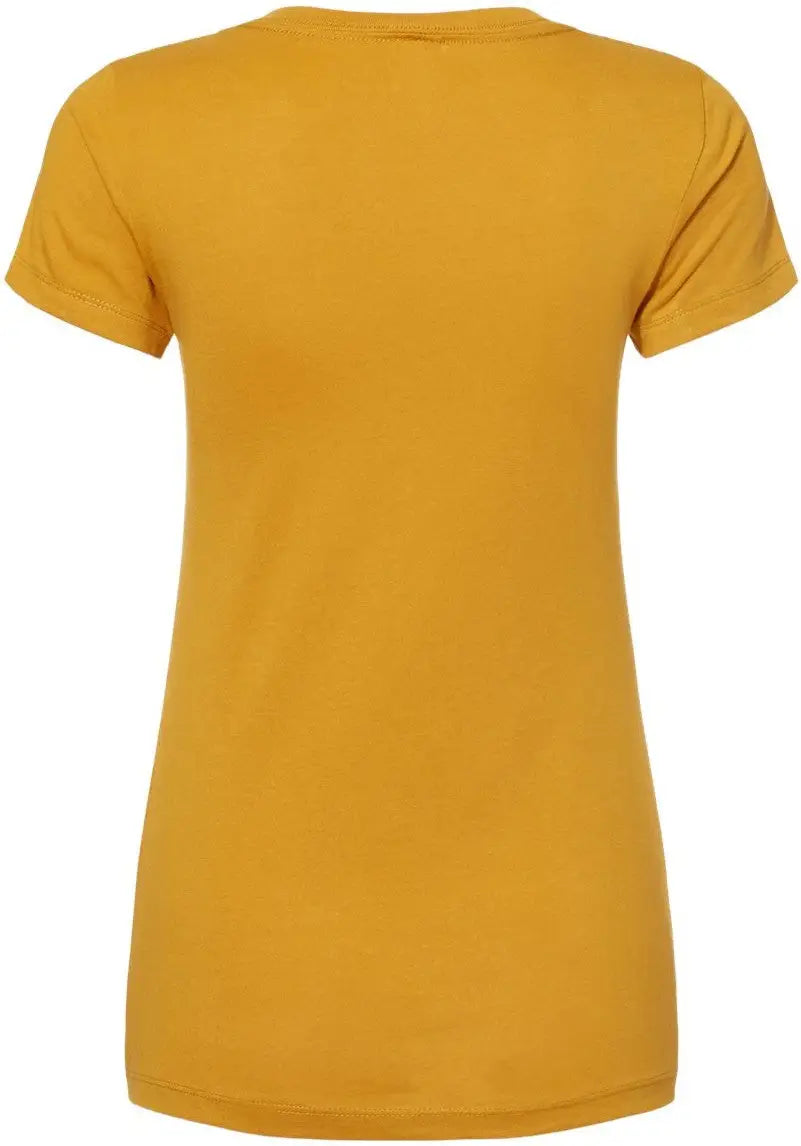 Next Level 1540 Women’s Ideal V-neck T-shirt - Antique Gold - Ladies Xs