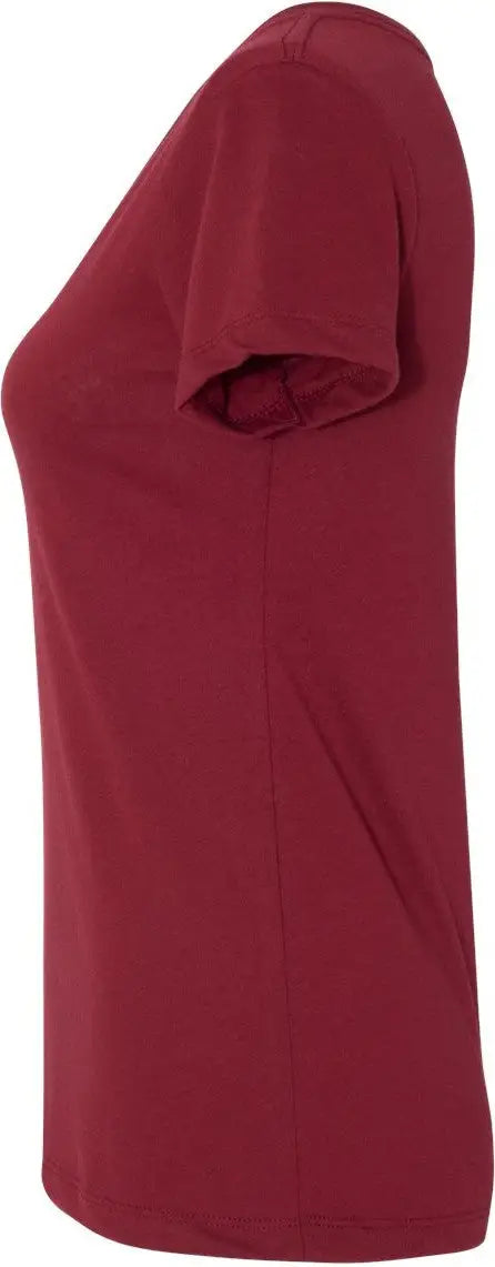 Next Level 1540 Women’s Ideal V-neck T-shirt - Cardinal