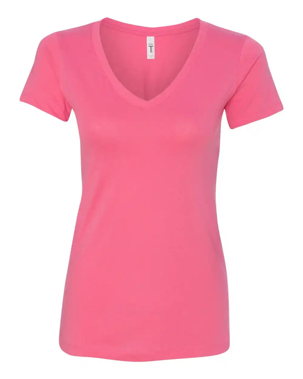 Next Level 1540 Women’s Ideal V-neck T-shirt - Hot Pink - Xs