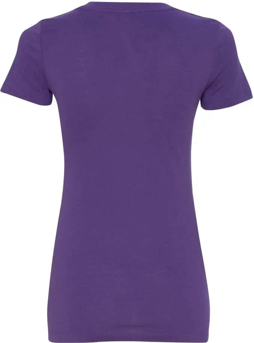 Next Level 1540 Women’s Ideal V-neck T-shirt - Purple Rush