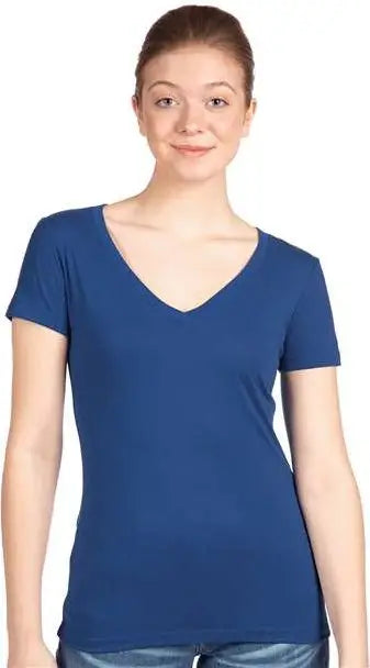 Next Level 1540 Women’s Ideal V-neck T-shirt - Royal