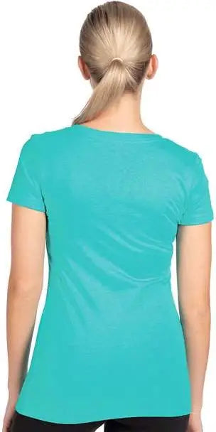 Next Level 1540 Women’s Ideal V-neck T-shirt - Tahiti Blue
