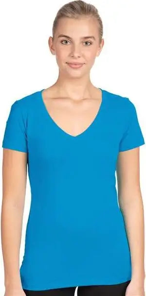 Next Level 1540 Women’s Ideal V-neck T-shirt - Turquoise