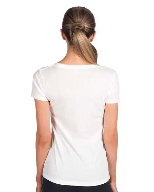 Next Level 1540 Women’s Ideal V-neck T-shirt - White