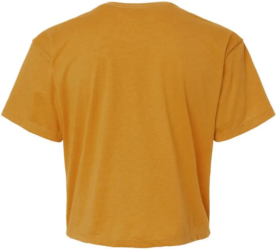 Next Level 1580 Women’s Ideal Crop Tee - Antique Gold
