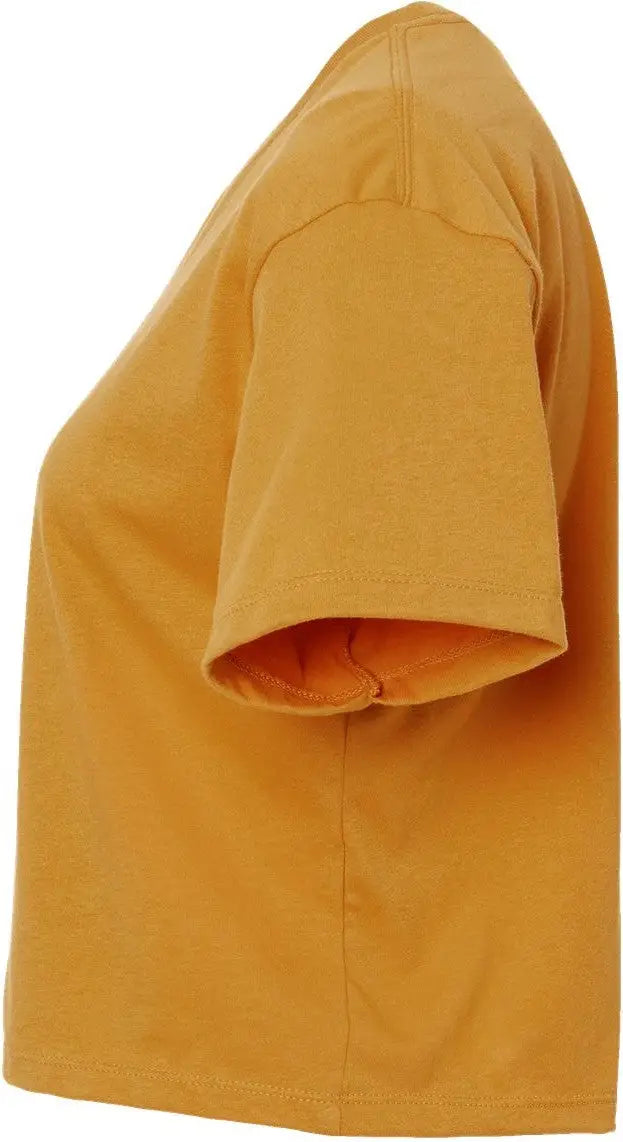 Next Level 1580 Women’s Ideal Crop Tee - Antique Gold
