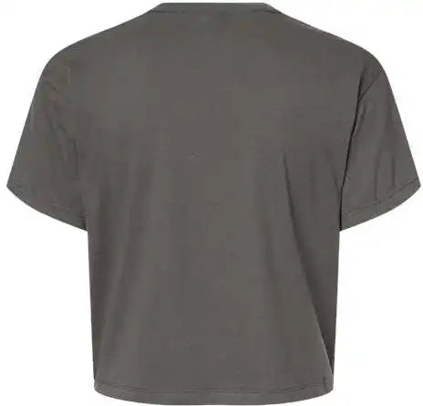 Next Level 1580 Women’s Ideal Crop Tee Dark Grey