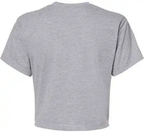 Next Level 1580 Women’s Ideal Crop Tee Heather Grey