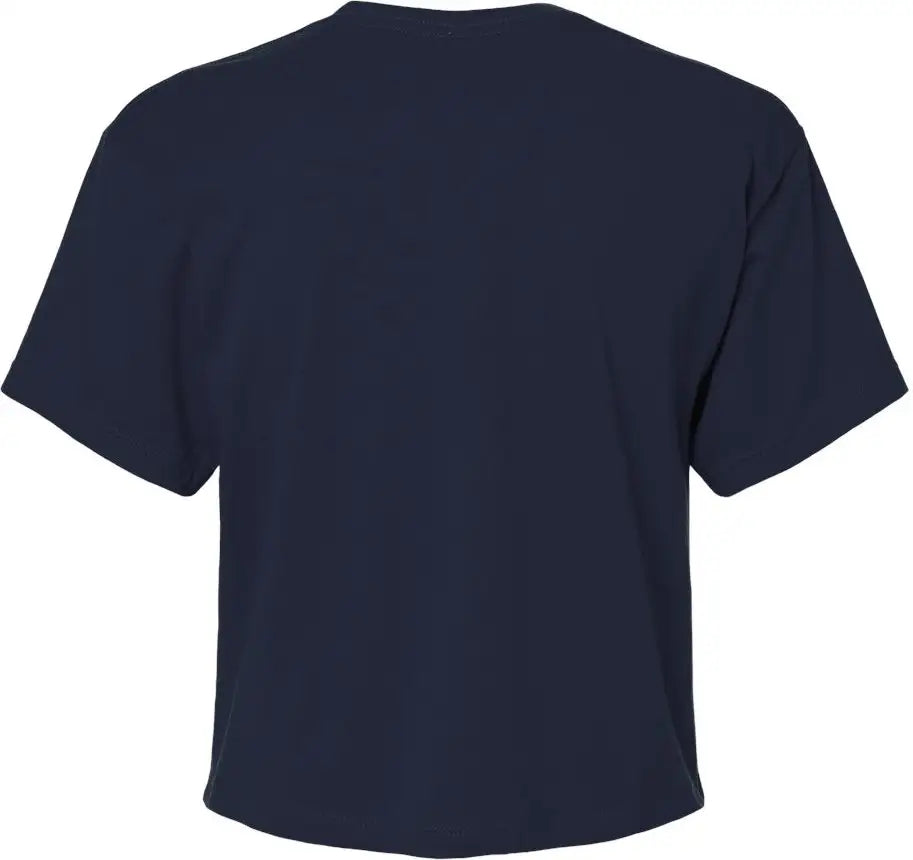 Next Level 1580 Women’s Ideal Crop Tee - Midnight Navy - Ladies Xs