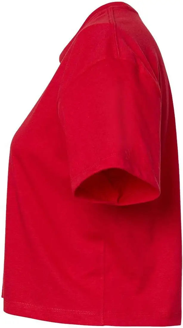 Next Level 1580 Women’s Ideal Crop Tee - Red