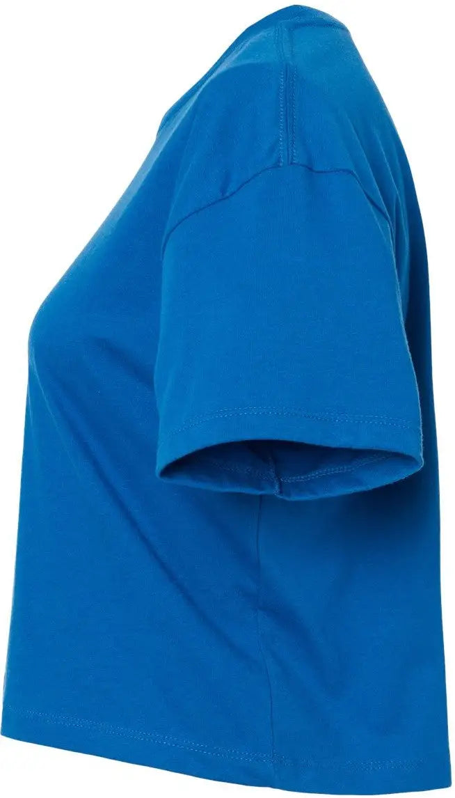 Next Level 1580 Women’s Ideal Crop Tee - Royal
