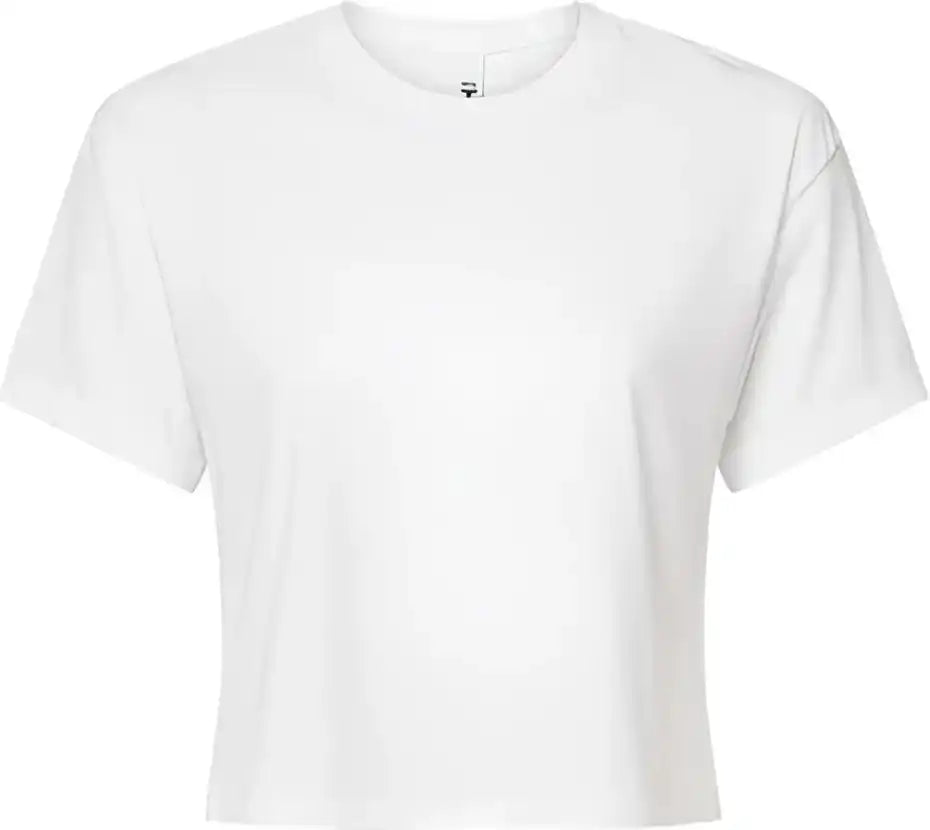 Next Level 1580 Women’s Ideal Crop Tee White