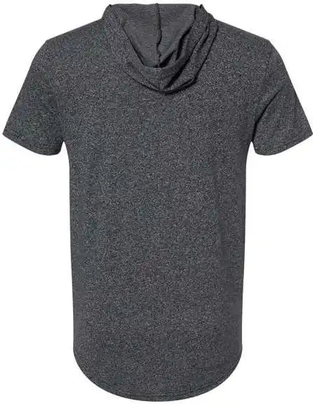 Next Level 2022 Mock Twist Short Sleeve Hoodie - Black