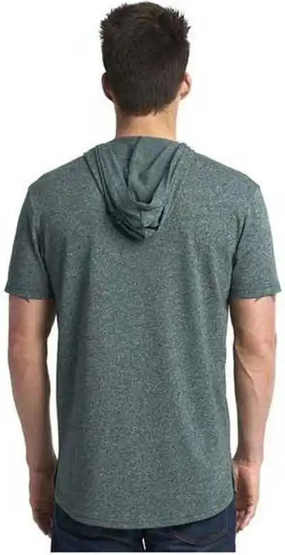 Next Level 2022 Unisex Mock Twist Hoodie T-shirt - Forest Green