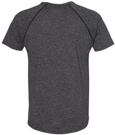 Next Level 2050 Mock Twist Raglan Short Sleeve Crew - Black