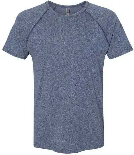 Next Level 2050 Mock Twist Raglan Short Sleeve Crew - Indigo