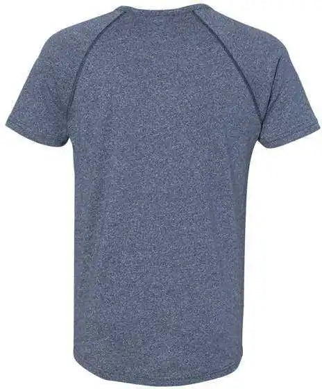 Next Level 2050 Mock Twist Raglan Short Sleeve Crew - Indigo