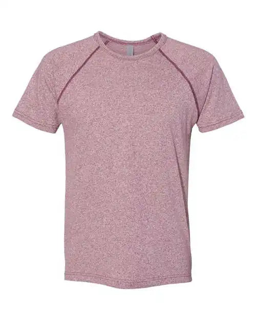 Next Level 2050 Mock Twist Raglan Short Sleeve Crew - Tech Maroon