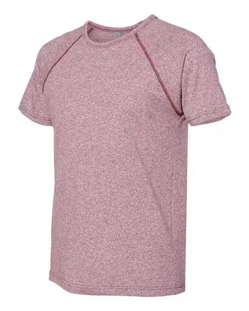 Next Level 2050 Mock Twist Raglan Short Sleeve Crew - Tech Maroon