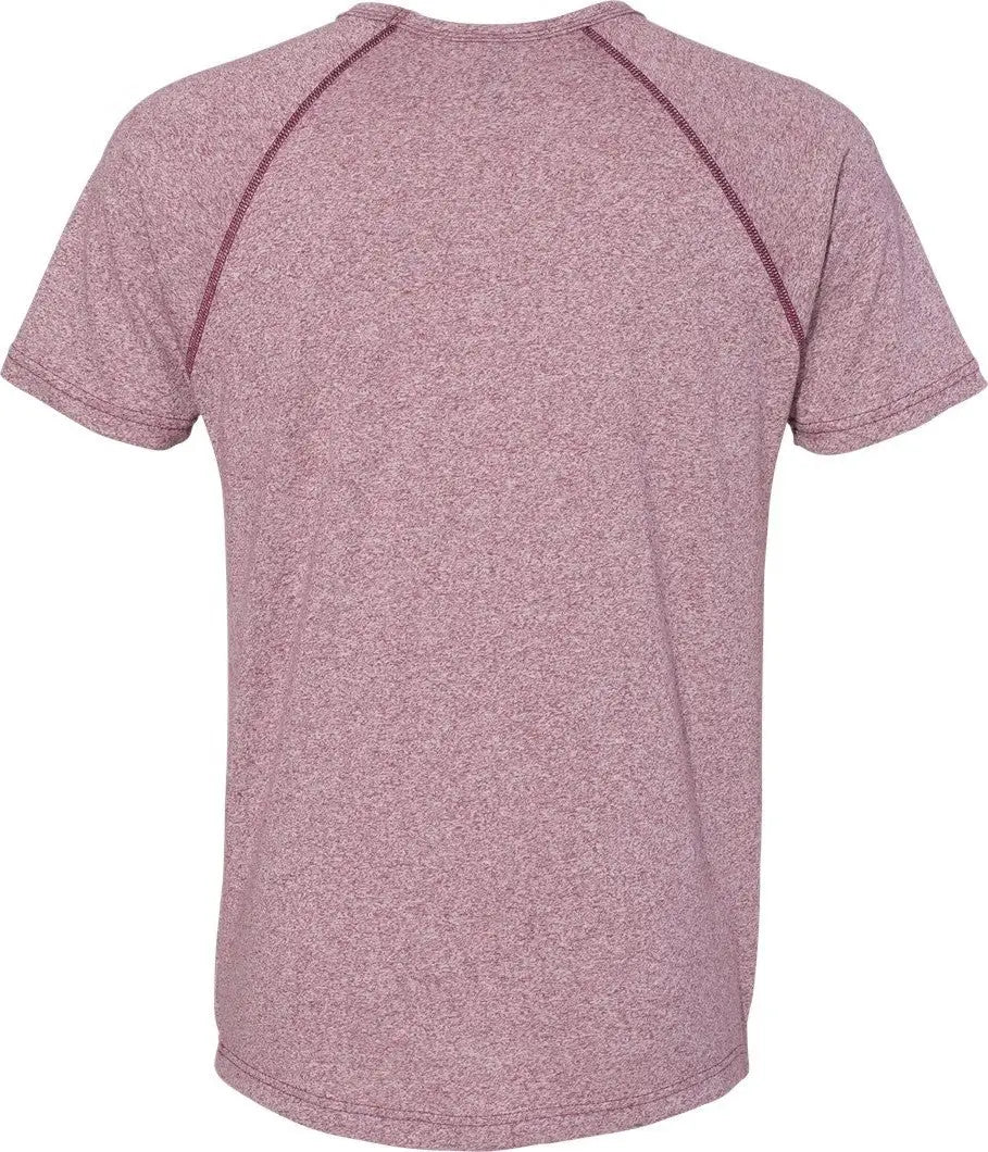 Next Level 2050 Mock Twist Raglan T-shirt - Tech Maroon - Adult s