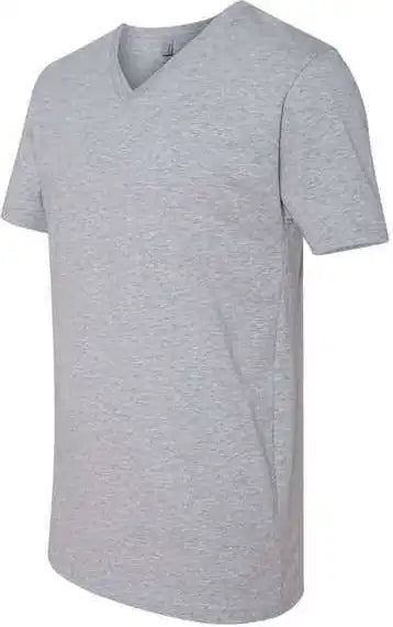 Next Level 3200 Cotton Short Sleeve v Heather Grey