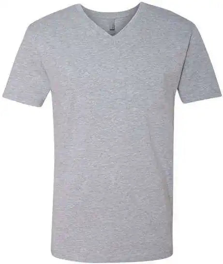 Next Level 3200 Cotton Short Sleeve v Heather Grey