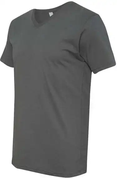Next Level 3200 Cotton Short Sleeve v - Heavy Metal