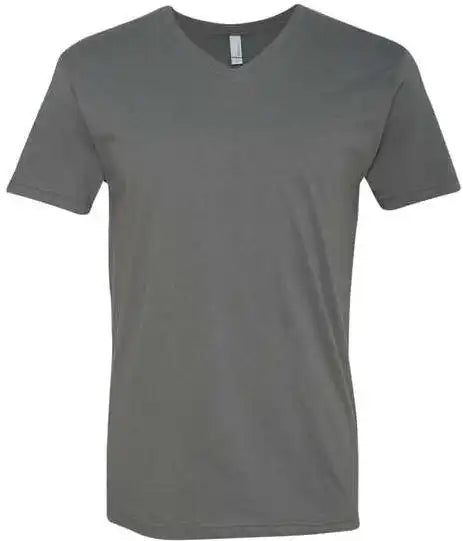 Next Level 3200 Cotton Short Sleeve v - Heavy Metal