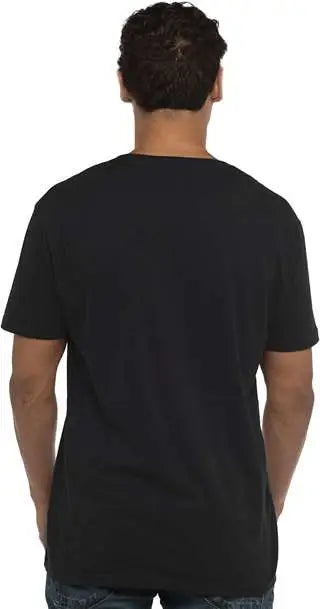 Next Level 3200 Cotton V-neck T-shirt - Black