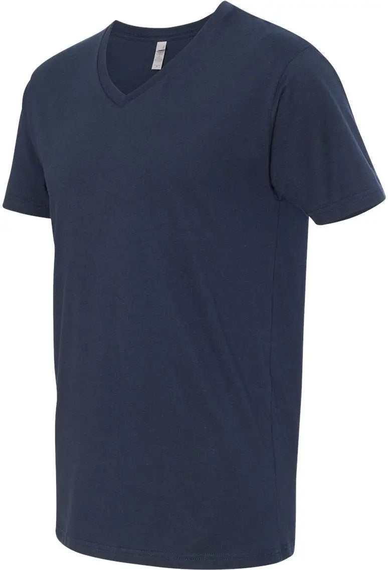 Next Level 3200 Cotton V-neck T-shirt - Midnight Navy