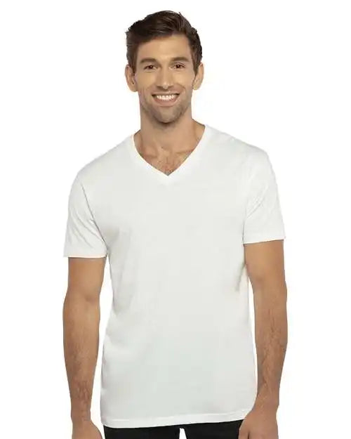 Next Level 3200m Cotton V-neck T-shirt - 3200 - White