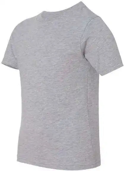 Next Level 3310 Youth Cotton Crew Heather Grey