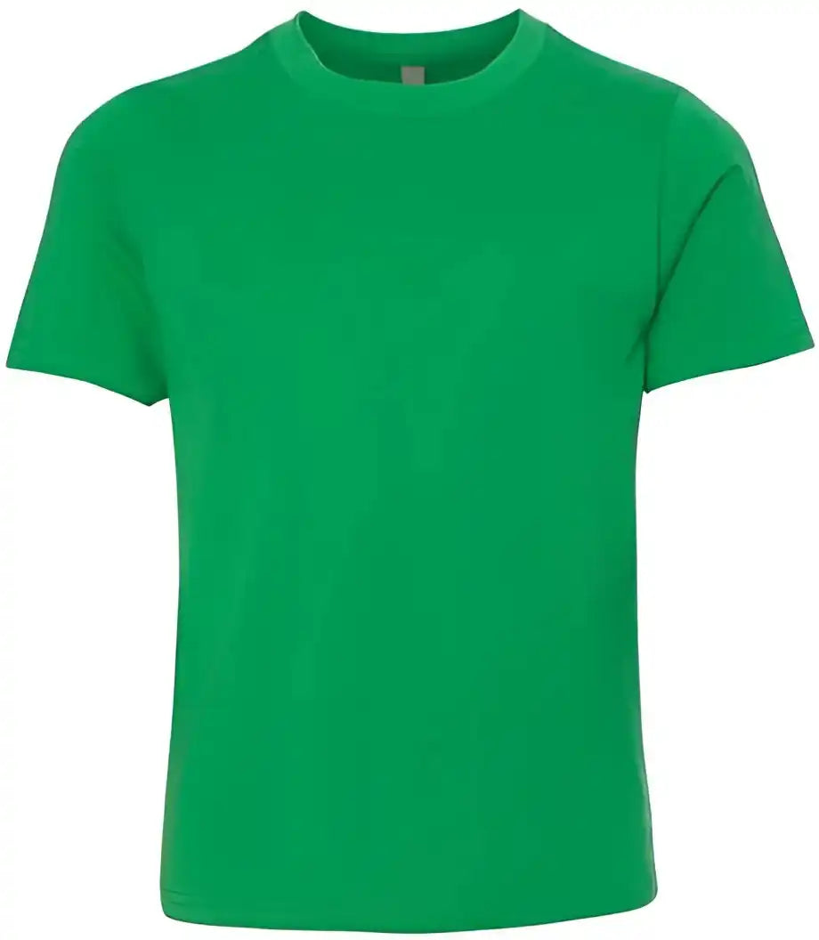 Next Level 3310 Youth Cotton Crew Kelly Green